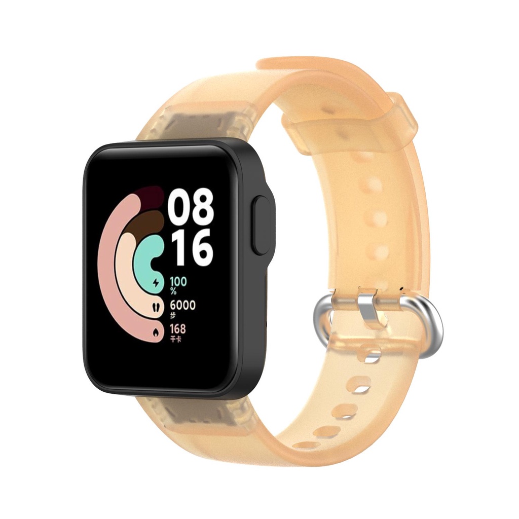 BTLIMER Dây Đeo Thay Thế Chất Liệu Silicon Màu Trơn Cho Xiaomi Mi Watch Lite Redmi