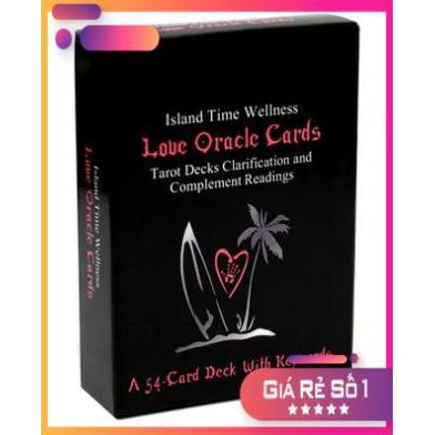 Sale lớn:  Bộ Tarot Love Oracle Cards M11 Island Time Wellness Bài Bói New