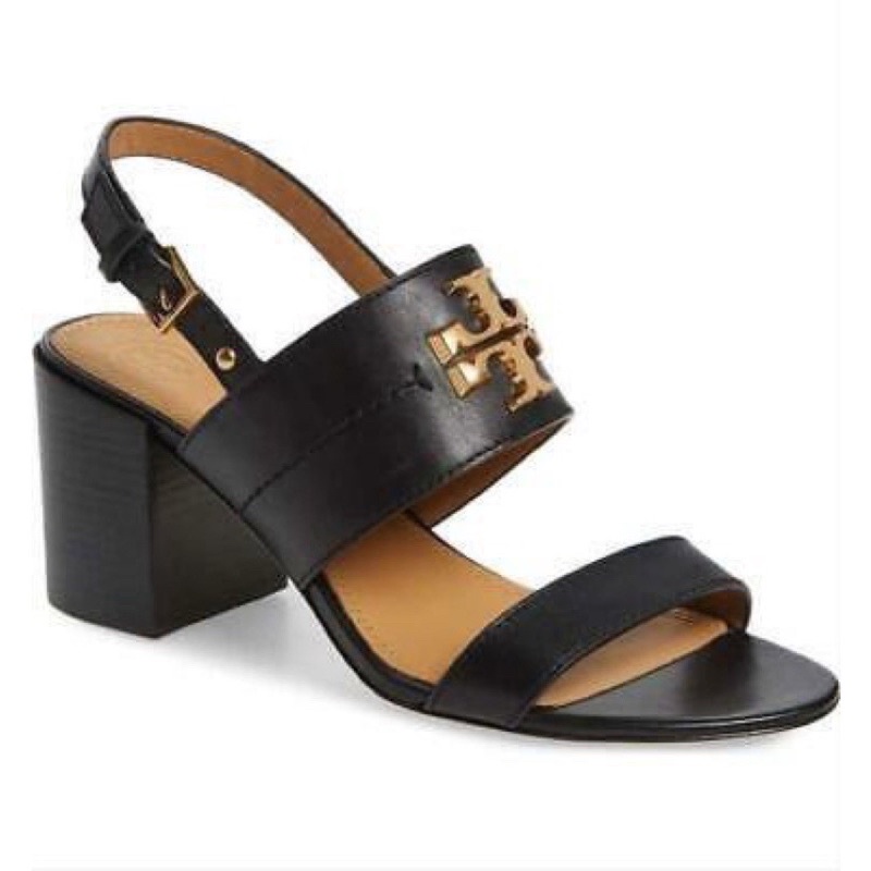Giày sandal TORY da thật khoá chữ thập xuất khẩu