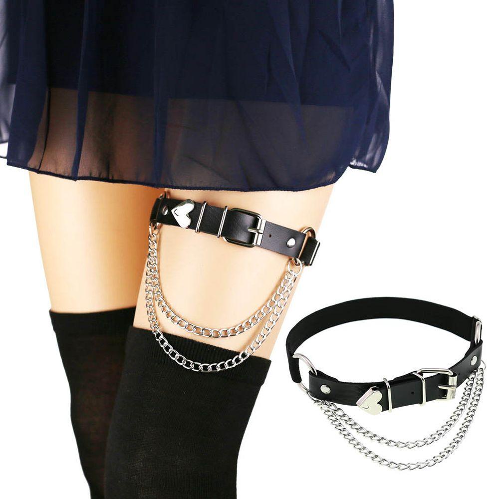 Đai Nịt Bít Tất Hình Trái Tim Phong Cách Harajuku Thời Trang Quyến Rũ