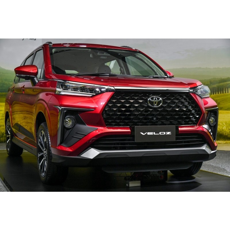 Thảm Lót Sàn Cao Su Đúc Xe Toyota Veloz 2022-23 Mẫu Tổ Ong Cao Su Không Mùi Cao Cấp