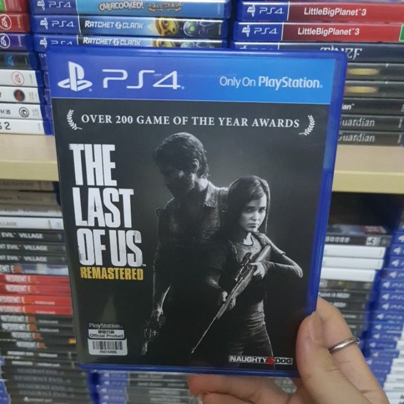 Đĩa ps4 the last of us remastered