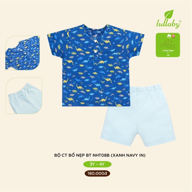 Bộ cộc thô Poplin Lullaby 2020