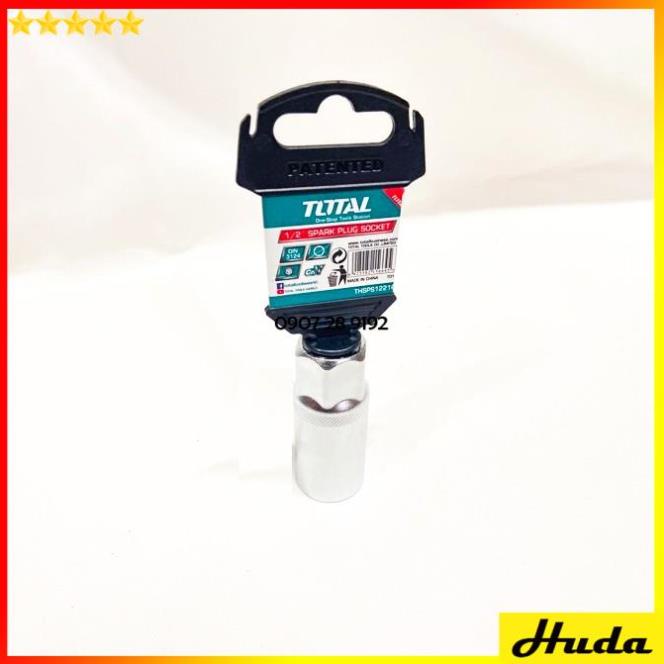 Đầu khẩu tiếp tuýp lục giác mở bugi 1/2 inch Total - Ingco