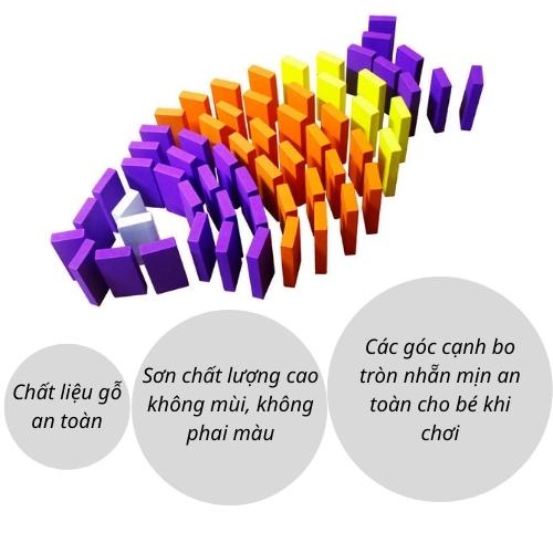 [Sale sốc] Bộ đồ chơi rút gỗ màu cho bé, đồ chơi trẻ em phát triển trí tuệ, size lớn an toàn cho trẻ