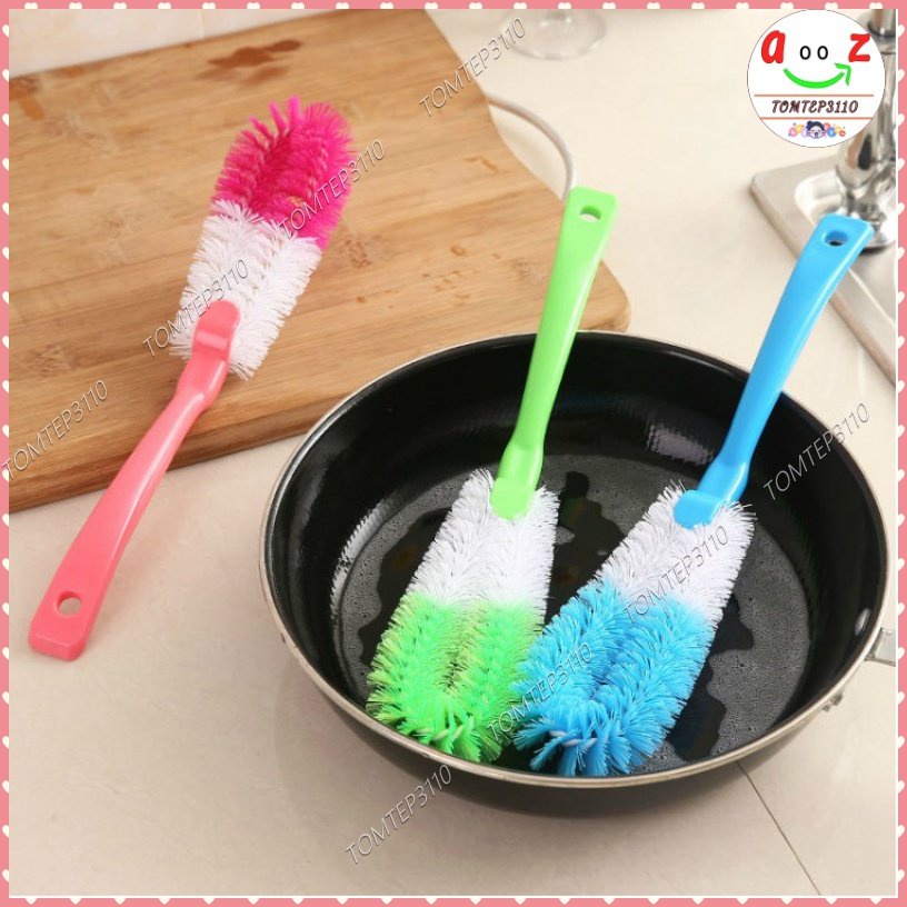 Cọ Rửa Cốc, Ly, Bình Nước, Bình Sữa Cán Dài Tiện Dụng