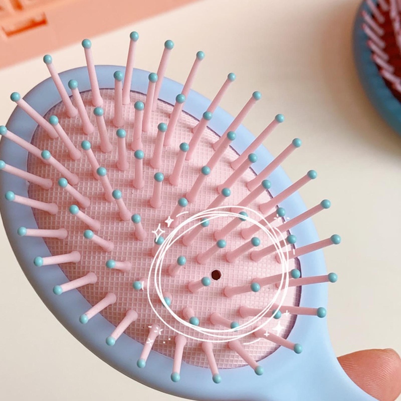 Lược Chải Tóc Massage Da Đầu Tạo Kiểu Tóc Xoăn / Thẳng Hoạt Hình Dễ Thương Dành Cho Trẻ Em