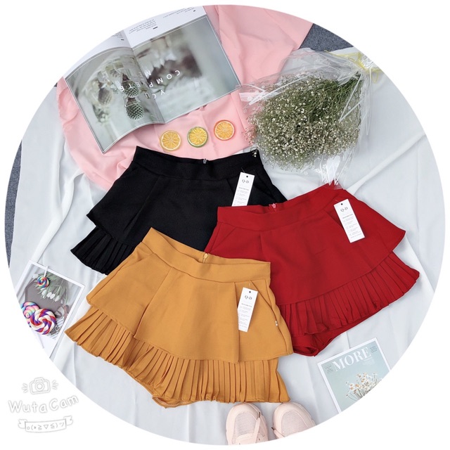 Chân váy 2 tầng xếp ly hàng đẹp hình thật - CAROTSHOP | BigBuy360 - bigbuy360.vn