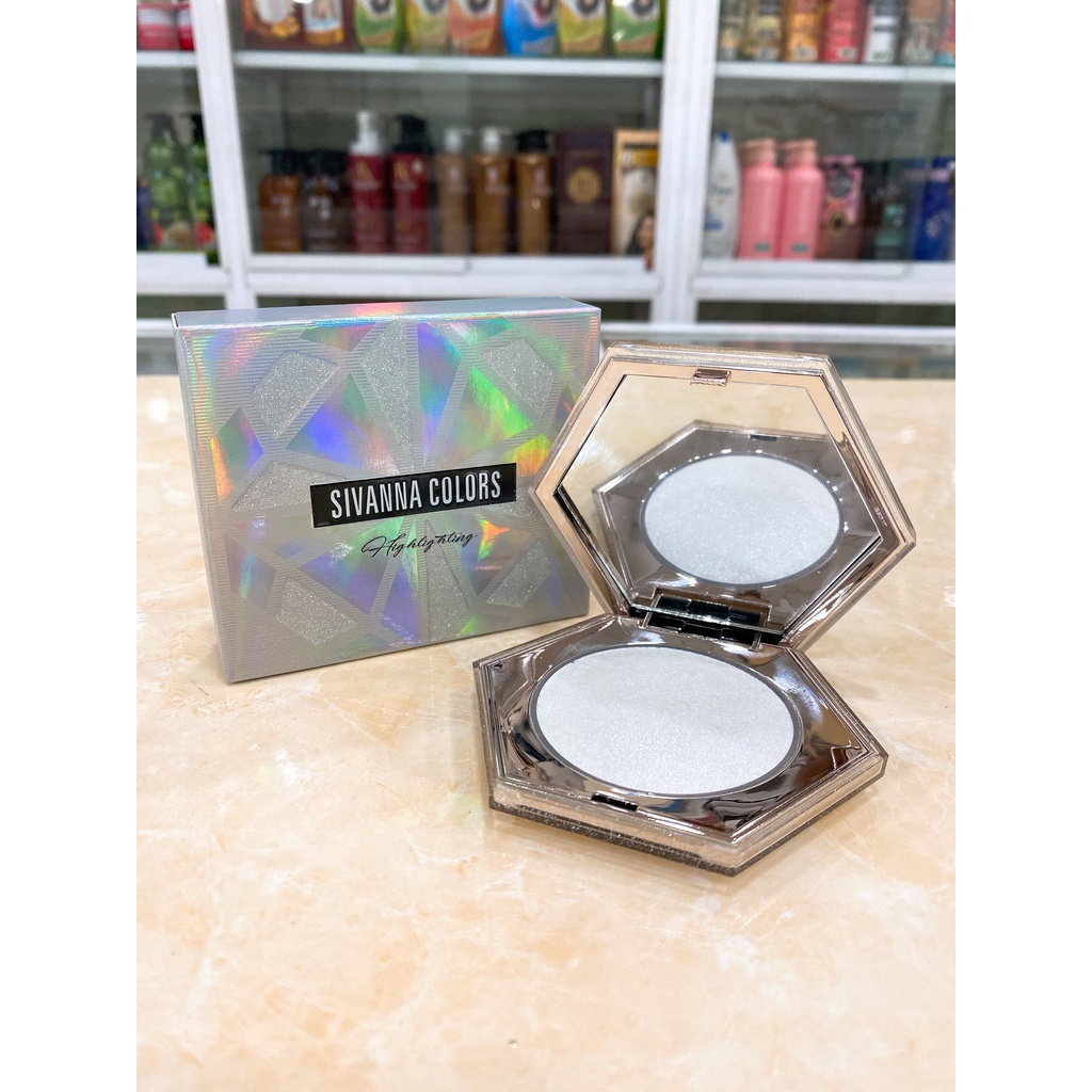 Phấn Bắt Sáng Sivanna Colors Ultra Diamond Highlight Powder HF4024 Thái Lan 10g