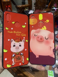 Ốp lưng huawei nova 3E heo chúc tết