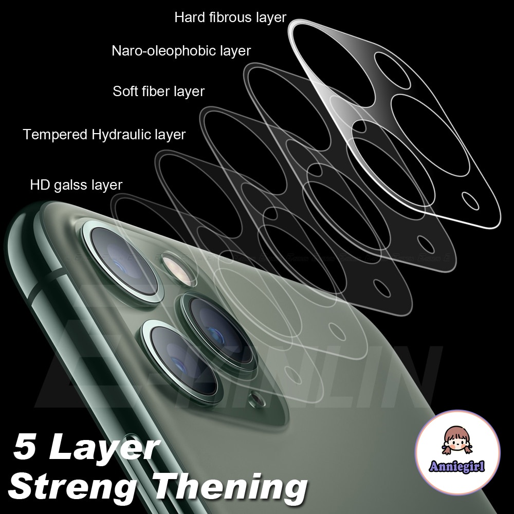 Kính cường lực 9H bảo vệ ống kính máy ảnh cho iPhone 14 13 12 Pro Max 11 Pro Max Xs Xr Xs Max