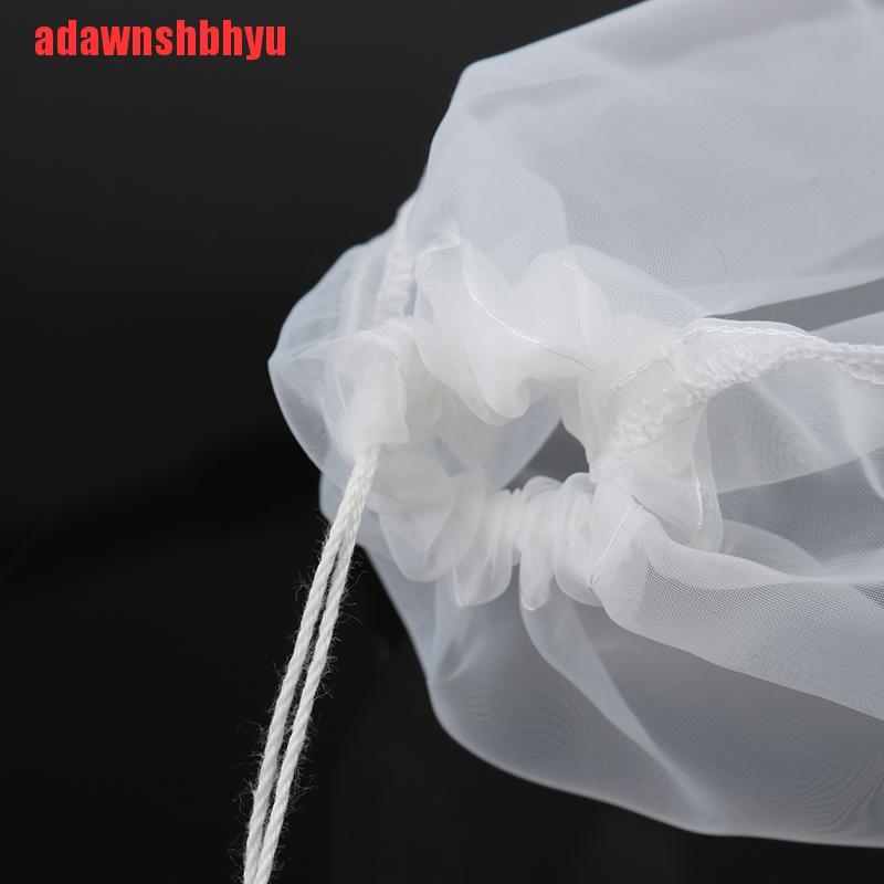 [adawnshbhyu]Nylon Straining Bag Reusable Wine Filter Bag Cheese Jelly Making Homebrew