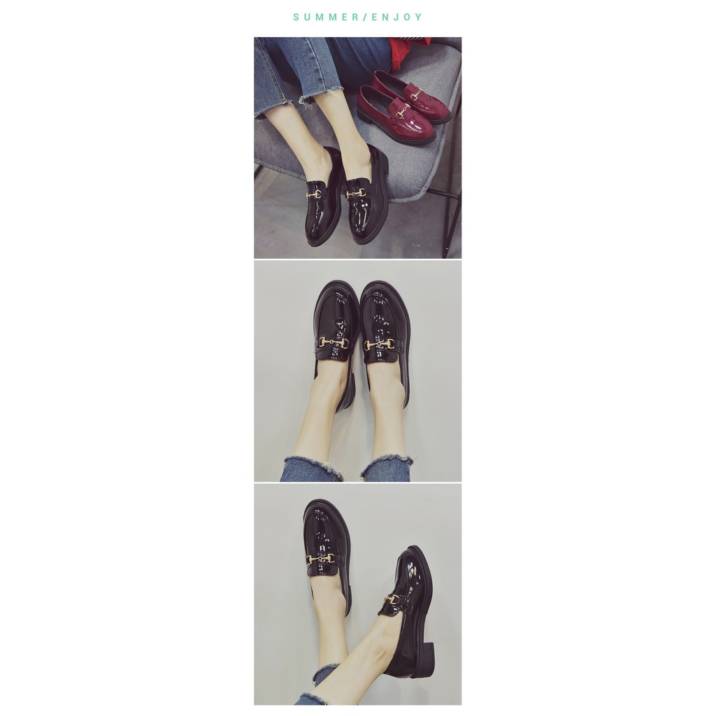 Giày Oxford Bằng Da Phong Cách Cổ Điển Dành Cho Nữ | BigBuy360 - bigbuy360.vn