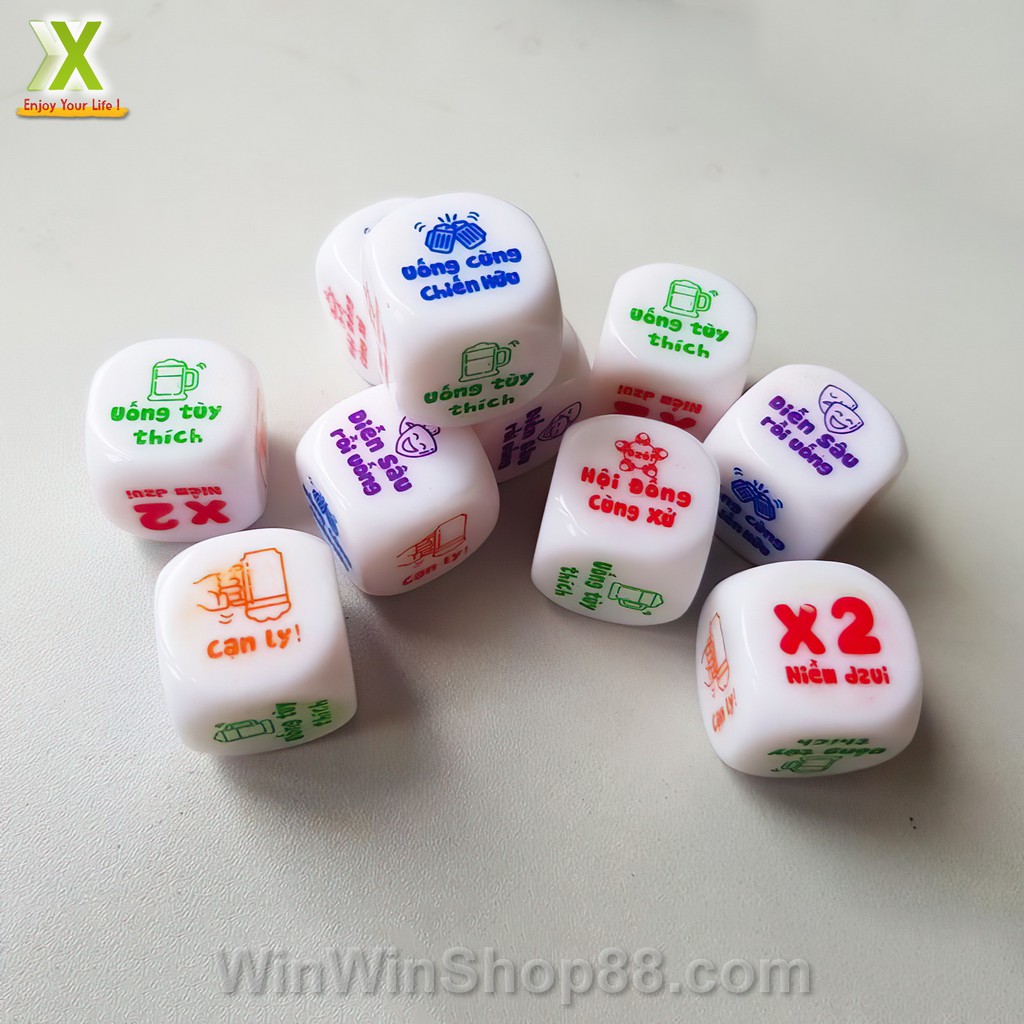 Xí ngầu ăn nhậu vui nhộn, chơi ăn nhậu uống bia vui nhộn phiên bản tiếng Việt - Do_luu_niem