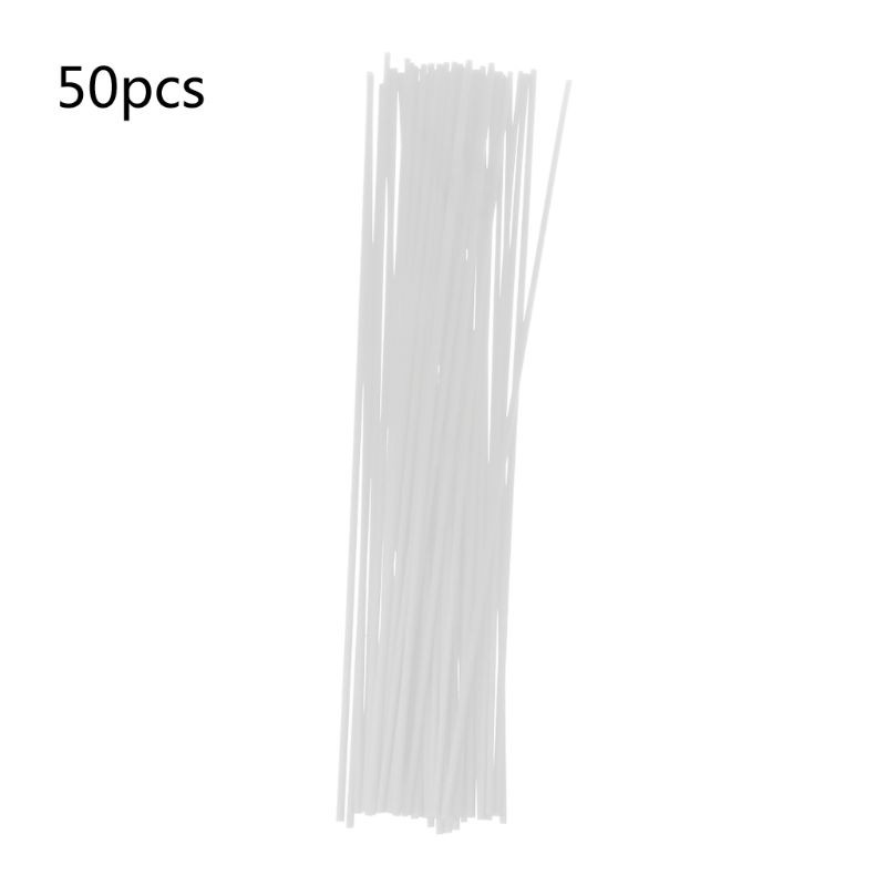 Bộ 50 que chất liệu sợi khuếch tán tinh dầu kích thước 30cmx3mm