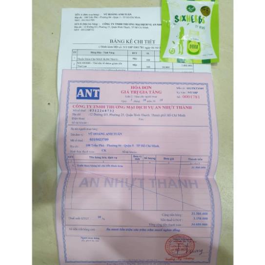 VIÊN THẢI ĐỘC GIẢM MỠ SIXHERBS -SHEAYA HERBS | BigBuy360 - bigbuy360.vn