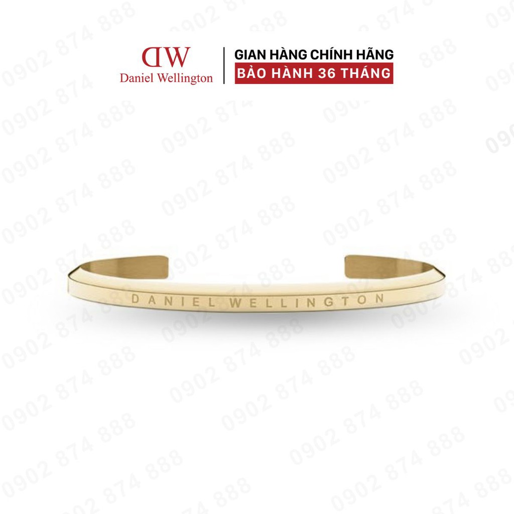 Vòng tay nam nữ Daniel Wellington Classic Ever Gold DW Cuff