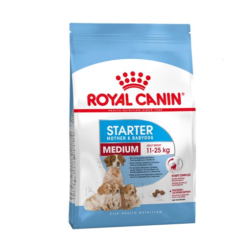 Thức ăn chó Royal Canin Medium Starter Mother &amp; BabyDog 4kg - Chó mẹ mang thai &amp; chó con &lt; 2 tháng