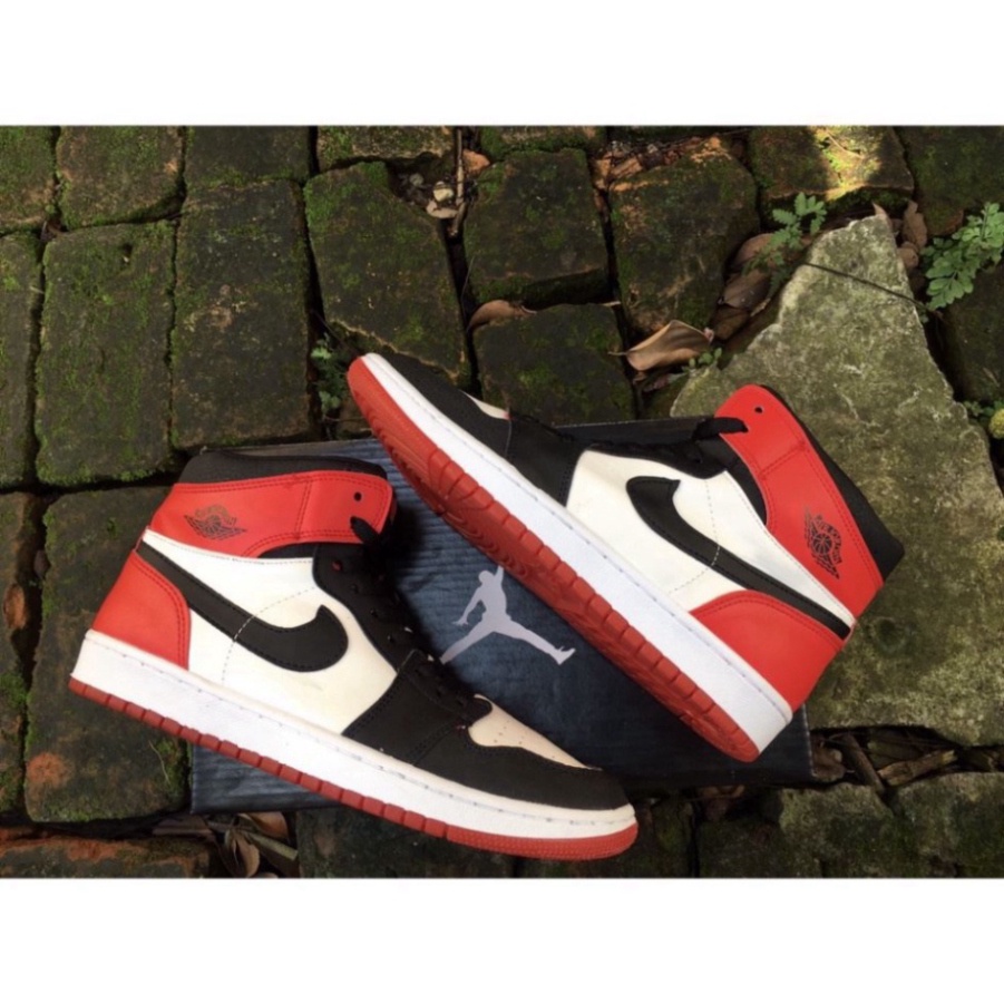 [GIÁ SỐC ][FULL BOX + BILL] Giày Sneaker Jordan 1, Giày Thể Thao JD đen đỏ cao, đen đỏ thấp nam nữ loại đẹp 2021 - Hàng | BigBuy360 - bigbuy360.vn