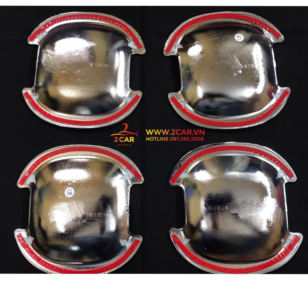 Ốp Hõm Cửa Xe Kia Sorento mạ crom cao cấp