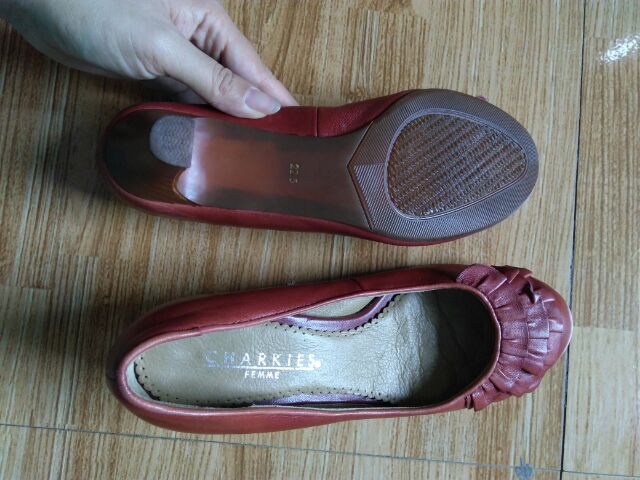 Cao gót da bò size 36-36.5