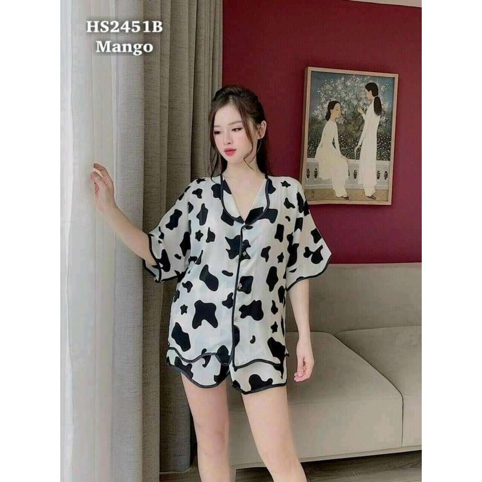 Set đồ bộ nữ CARY,đồ bộ mặc nhà vải cotton mềm mịn | BigBuy360 - bigbuy360.vn