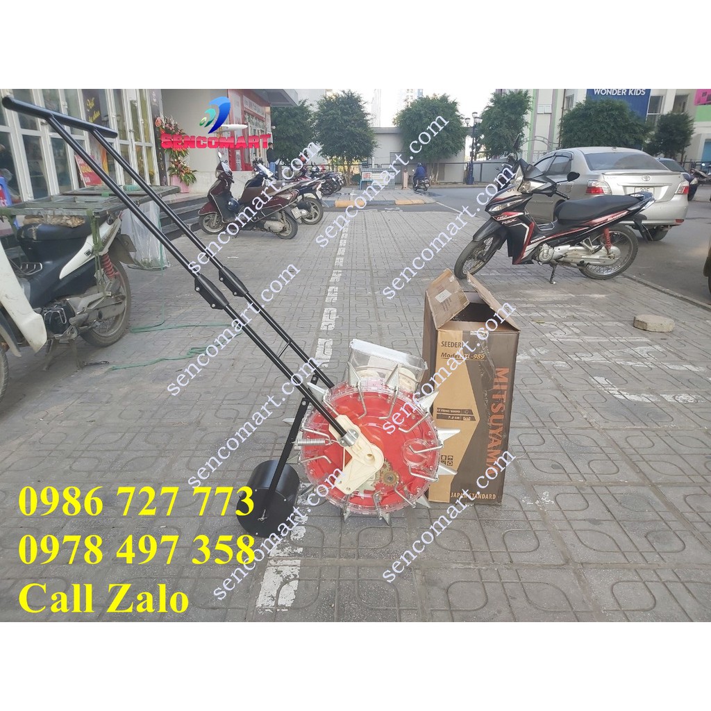 Miễn phí ship Hà Nội Máy Tra Hạt Bắp, Trỉa Hạt Giống Mitsuyama TL 989