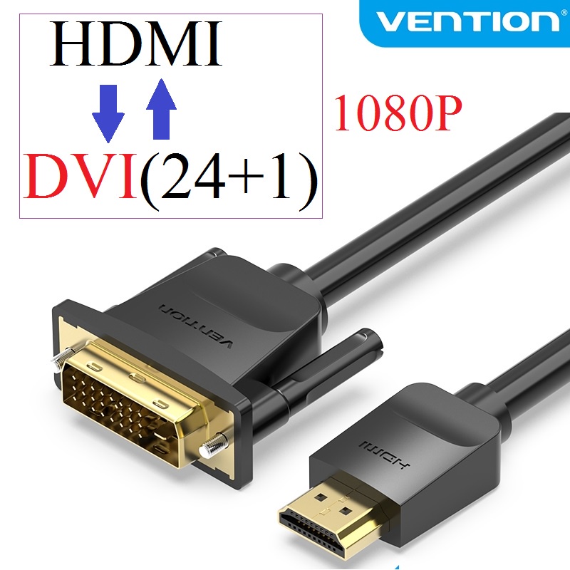 cáp HDMi sang DVi 24+1 Vention ABFB