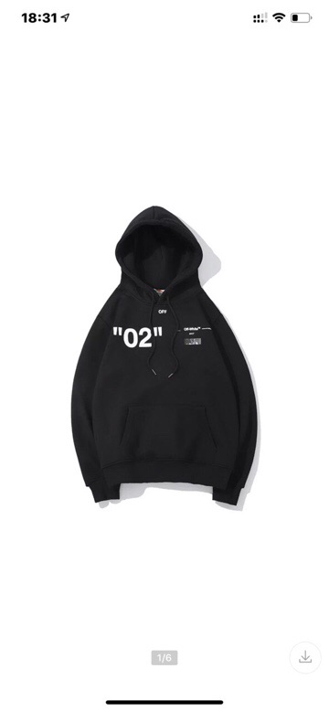 Áo hoodie off white