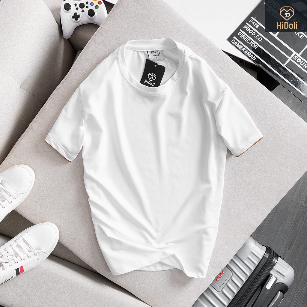 Áo thun nam Hidoli Áo phông nam cộc tay Layer năng động cá tính T1