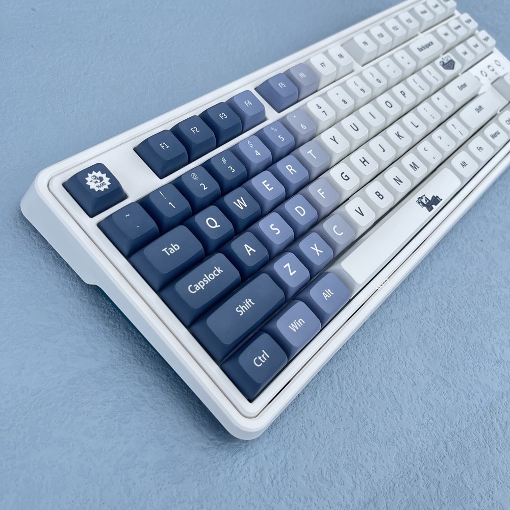 127 Phím Stray Dog Keycaps XDA Hồ sơ Gradient Phim hoạt hình Anime PBT DYE SUB Bàn phím cơ học Keycap