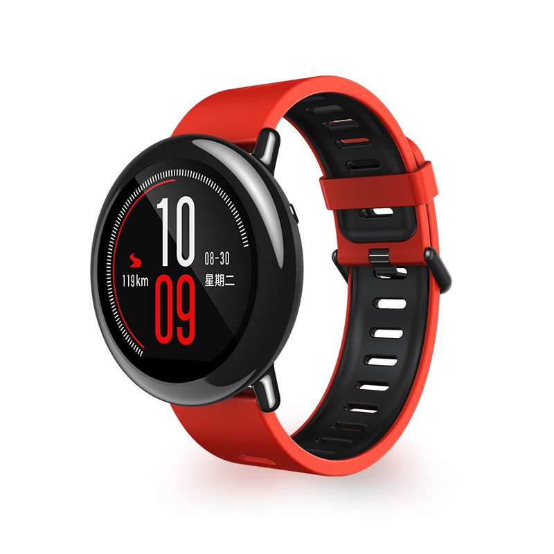 Dây Đeo Silicone 22mm Cho Đồng Hồ Thông Minh Huami Amazfit Pace / Amazfit Stratos / Stratos 2 / 2s / 3