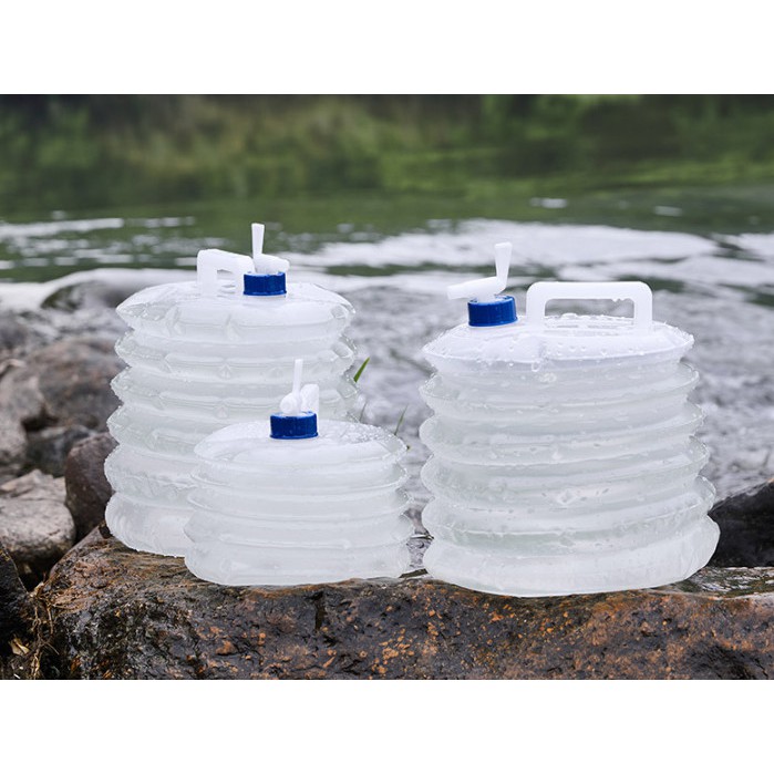 can nhựa đựng nước gấp gọn dung tích 10l