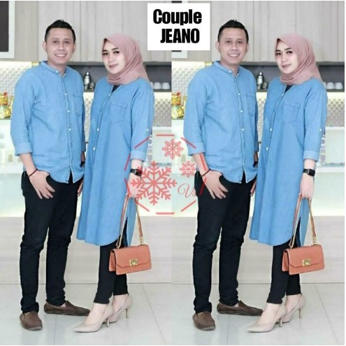 (Can Be 2 Quần Áo) Áo Sơ Mi Cặp Đôi Cho Cặp Đôi Mẫu TUNIK BUSUI / Top / Top / Áo Cặp Đôi / CP Tandy / Mẫu Mới Nhất 3 Size L XL Và JUMBO