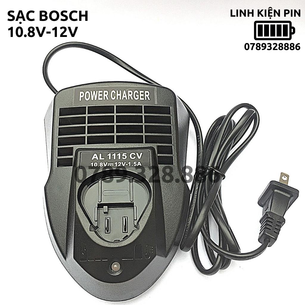 Sạc pin Bosch 10.8V - 12v 1.5a Li-ion mới 100%, sử dụng điện AC 220V.