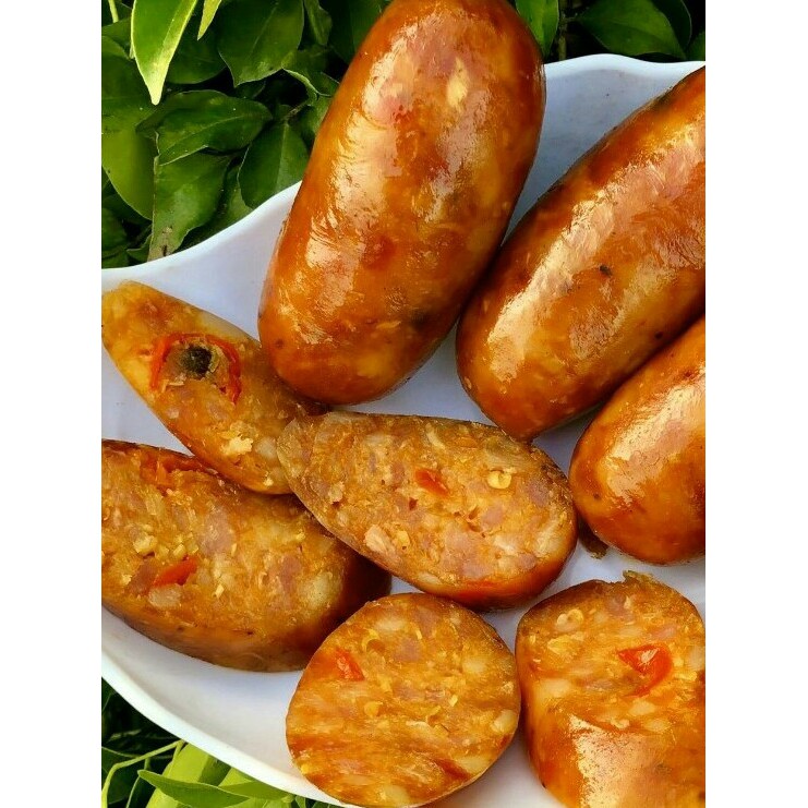 [Giá sỉ 5kg] Lạp Xưởng Tươi Sa Tế Sả Ớt Cai Lậy