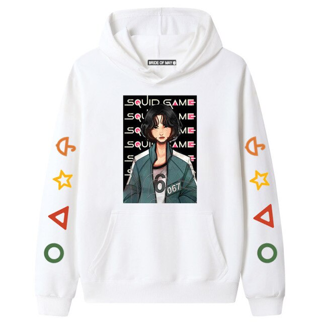 Áo Hoodie dài tay UNISEX SQUID GAME mẫu mới Hottrend đủ size | NA STORE