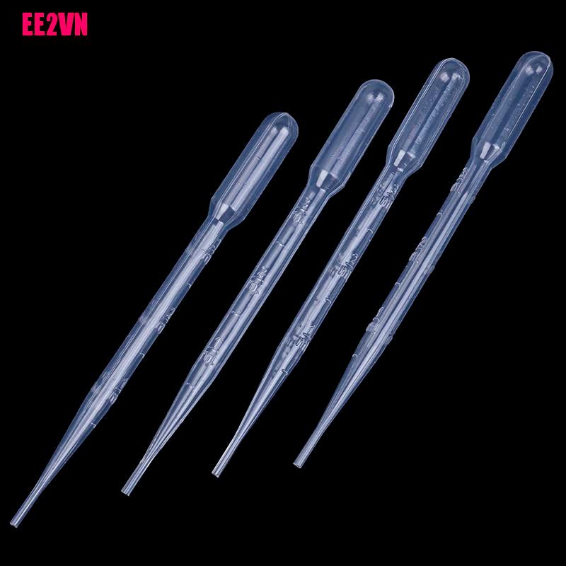 (Hàng Mới Về) Set 4 Ống Nhỏ Giọt Bằng Nhựa 3ml Ee2Vn