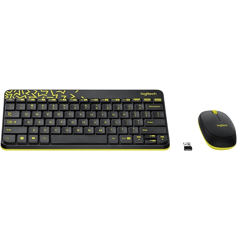 Bộ Chuột Và Bàn Phím Không Dây Logitech MK240 Nano