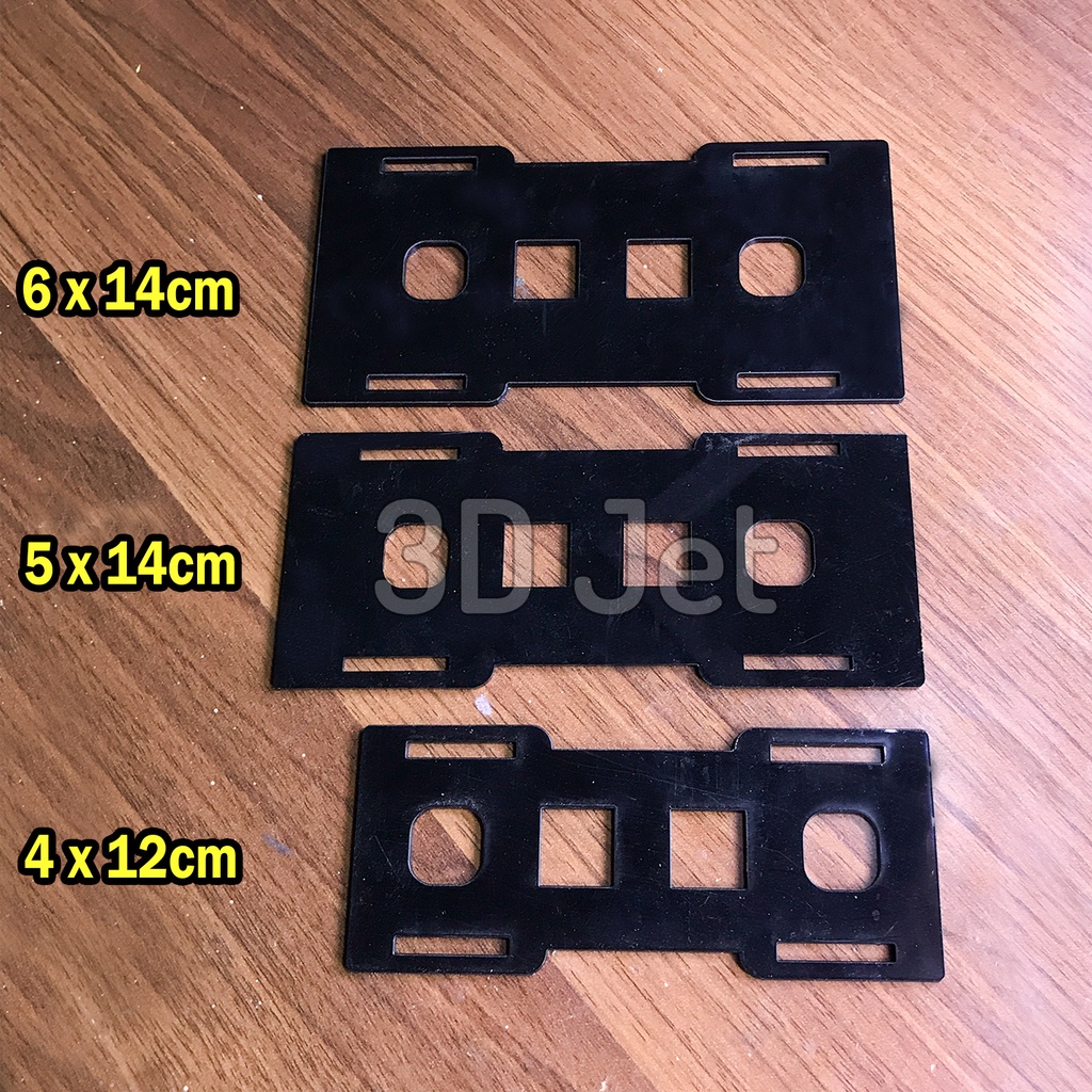 Gá giữ pin Lipo cho tàu thuyền RC, tấm giữ pin mica, khung cố định pin lipo