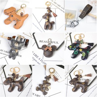 [SẴN] Móc khoá gấu, chó L.V, M.CM cổ điển cute