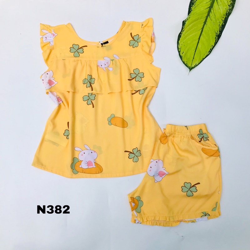 Đồ Bộ Tole Lanh - Đùi bèo ngực (nhiều màu)