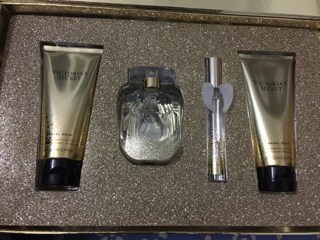 Thanh lý set nước hoa Angel Gold hãng Victoria’s Secret