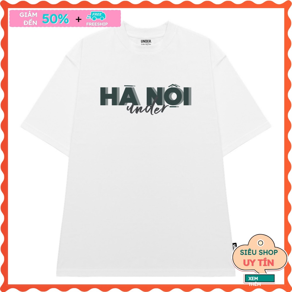 Áo thun Hà Nội 36 Phố Phường áo thun nam nữ unisex áo phông form rộng