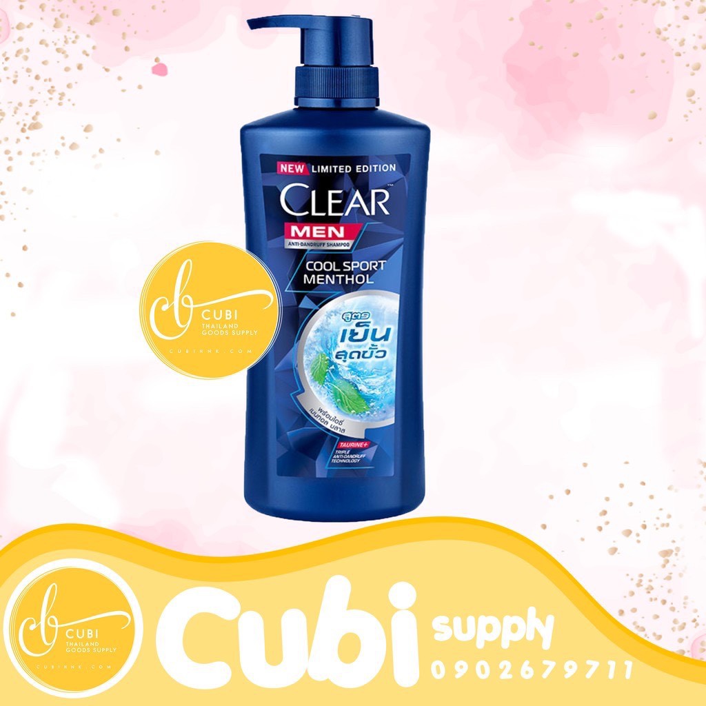 Dầu Gội Clear Men Thái Lan 450ML