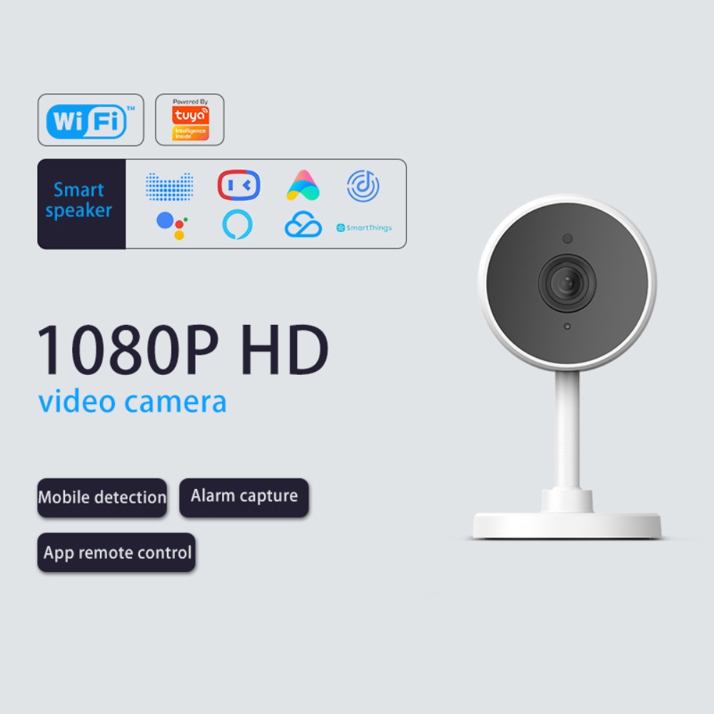 Tuya an ninh Camera Camera IP wifi 1080p HD trong nhà giám sát tầm nhìn ban đêm PK A9 E27