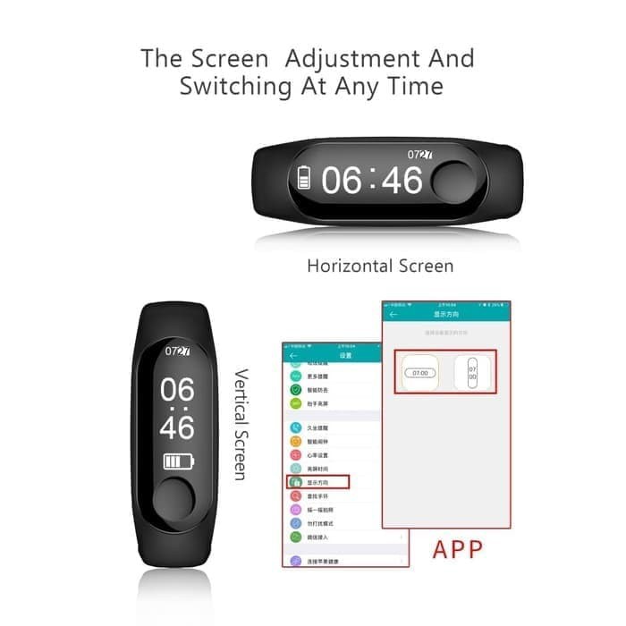 Đồng Hồ Thông Minh Miband 3 Chất Lượng Cao