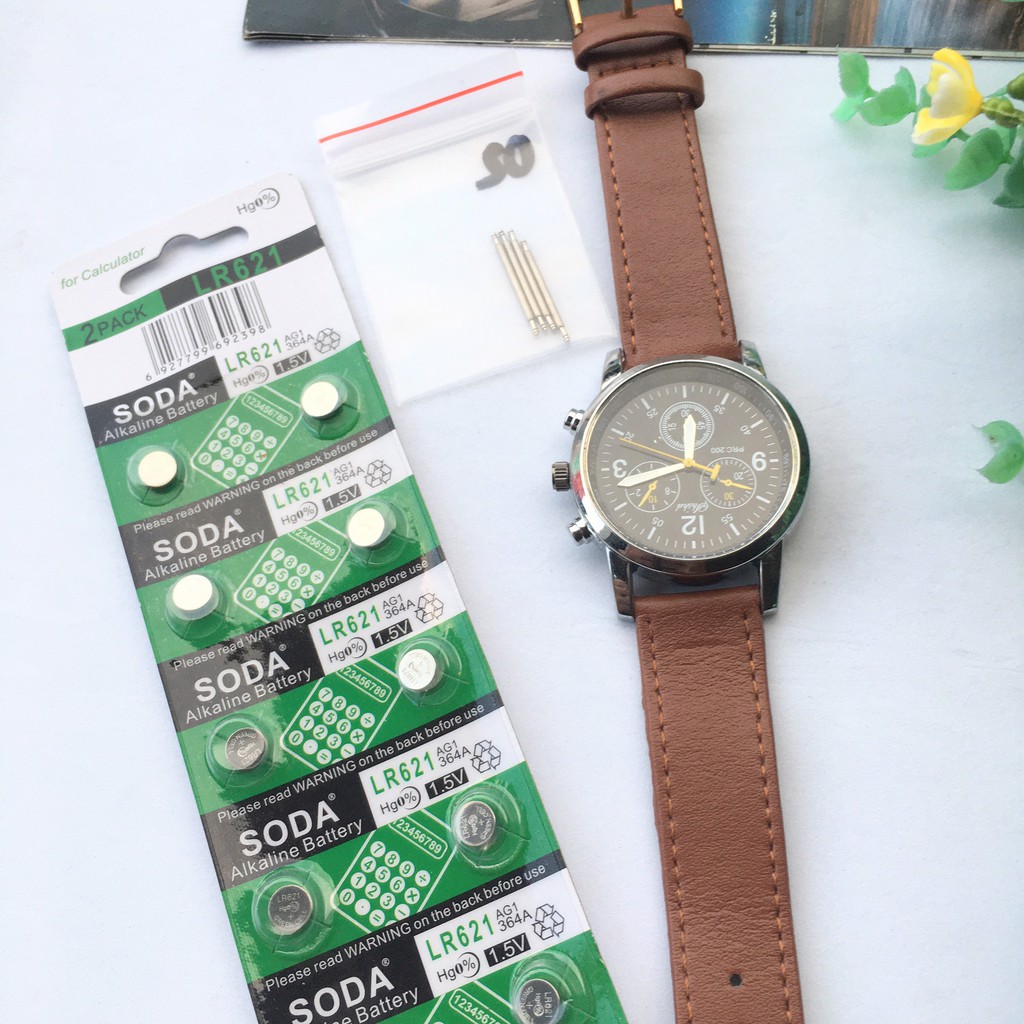 Đồng hồ Nam - ấn độ tặng pin + 4 chốt khoá thay bảo hành 12 tháng | BigBuy360 - bigbuy360.vn