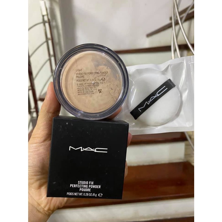Phấn phủ dạng bột MAC studio fix perfecting powder Extra Light