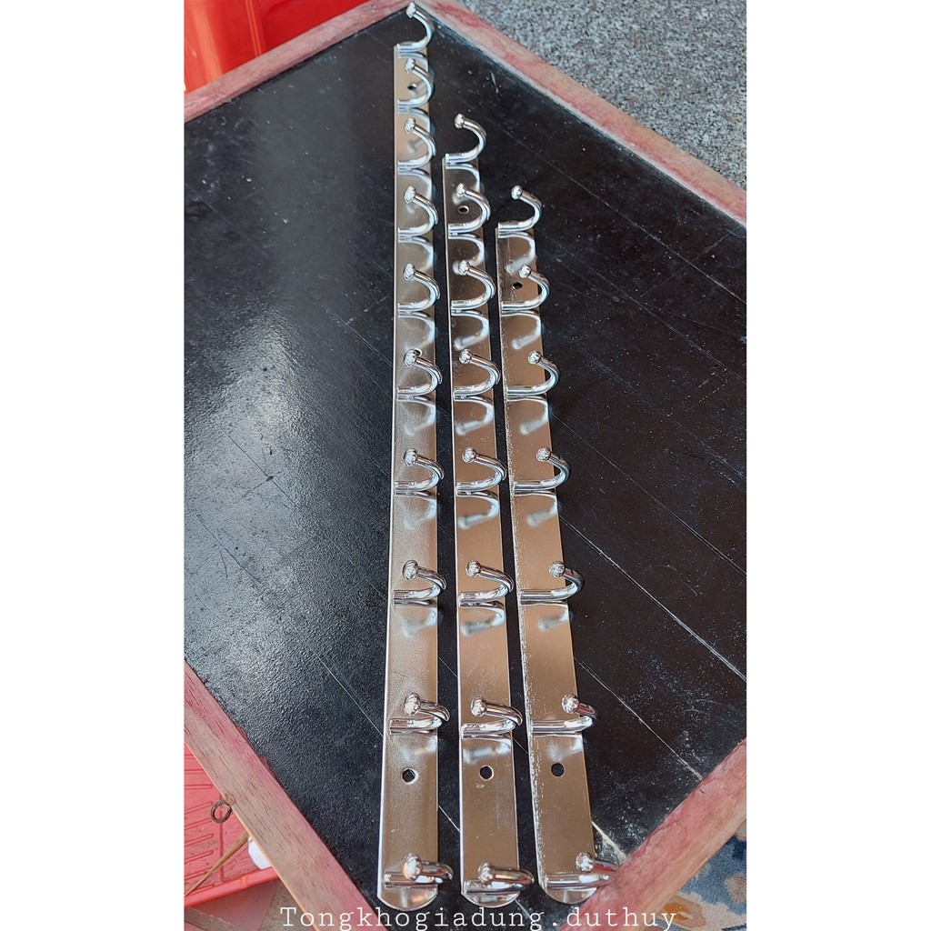 Móc gắn tường inox không gỉ, 3 kích thước thiết kế gọn đa năng tiện nghi gia công đẹp tỉ mỉ, dùng treo quần áo, treo đồ